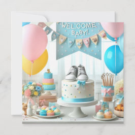 Baby Shower Inbjudningar
