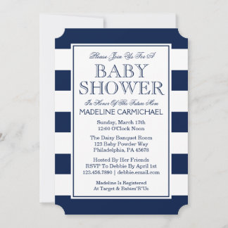 Baby Shower Inbjudningar