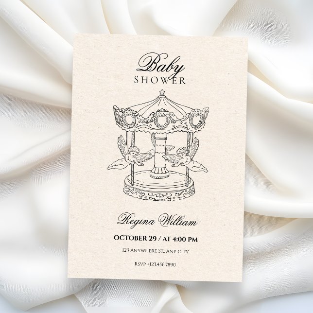 Baby Shower Inbjudningar (Skapare uppladdad)