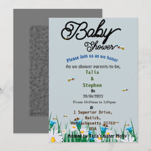 Baby Shower Inbjudningar