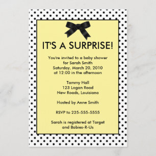 Baby shower inbjudningar