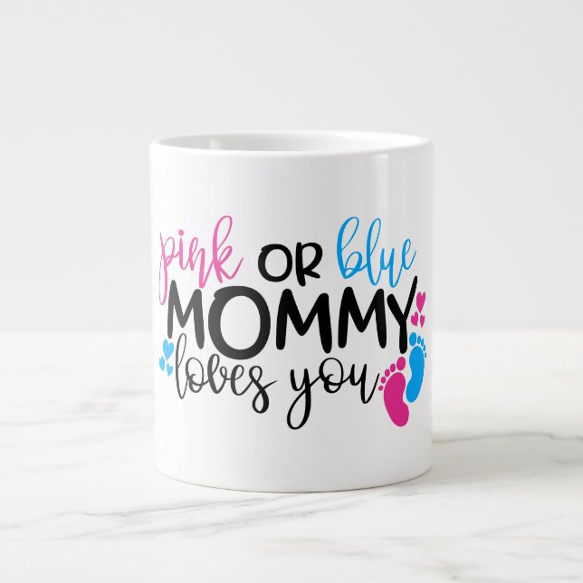 Baby Shower Jumbo Gift Mugg (Framsidan)