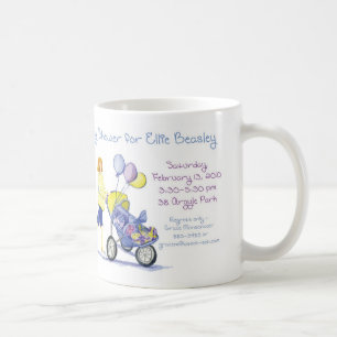 baby shower kaffemugg