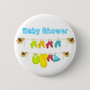 Baby shower knapp