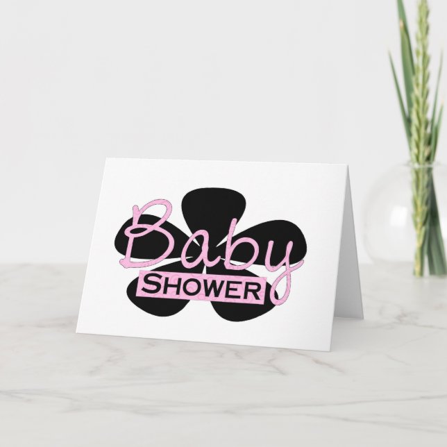 Baby Shower Kort (Framsida)
