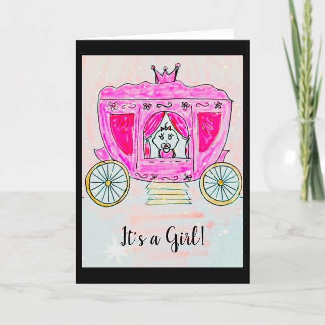 Baby Shower Kort (Framsida)