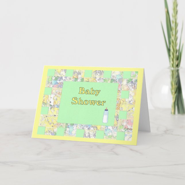 Baby Shower Kort (Framsida)