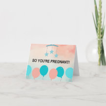 Baby Shower-kort, Grattis, Graviditetskort