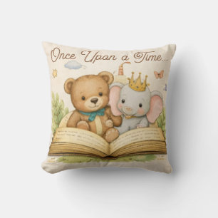 Baby Shower Kudde Söt Nursery Kudde Berättelse
