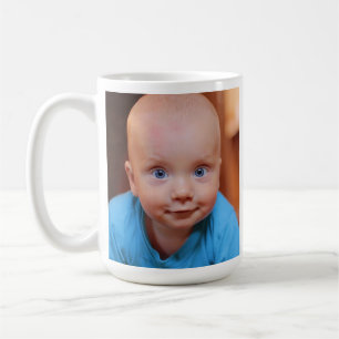 BABY SHOWER LÄGG TILL BILD ANPASSNINGSBAR Coffee M Kaffemugg