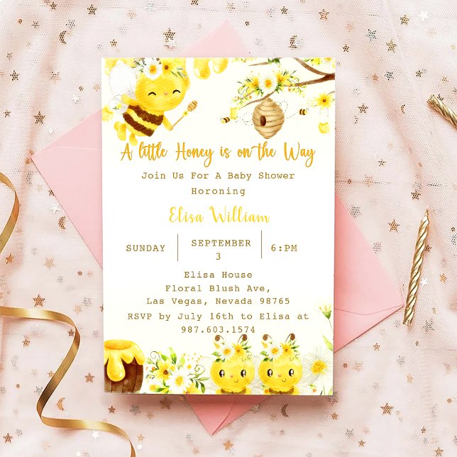 Baby Shower lite är på väg Inbjudningar (Skapare uppladdad)
