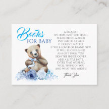 Baby Shower Little Bear Bokar för Baby