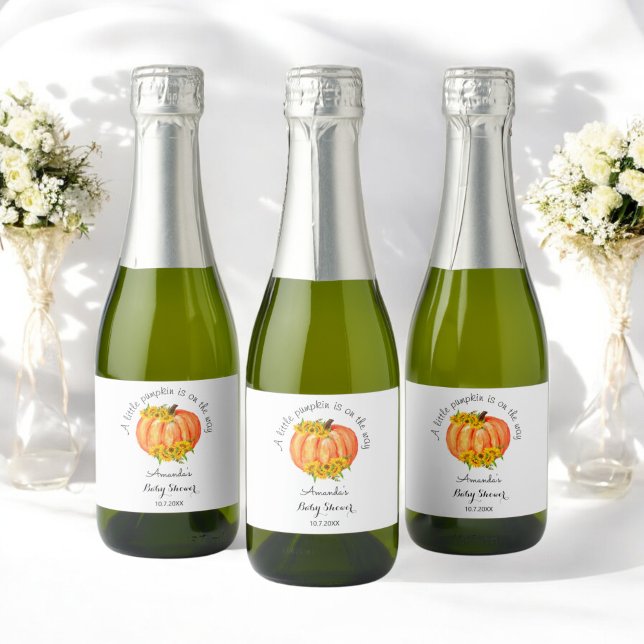 Baby Shower Little Pumpkin Orange (Skapare uppladdad)