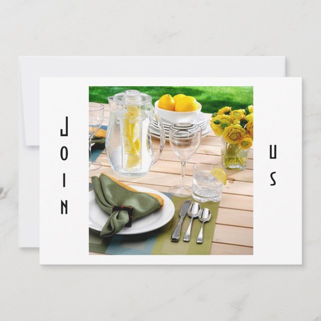 BABY SHOWER LUNCHEON-INBJUDANDE INBJUDNINGAR (Framsida)