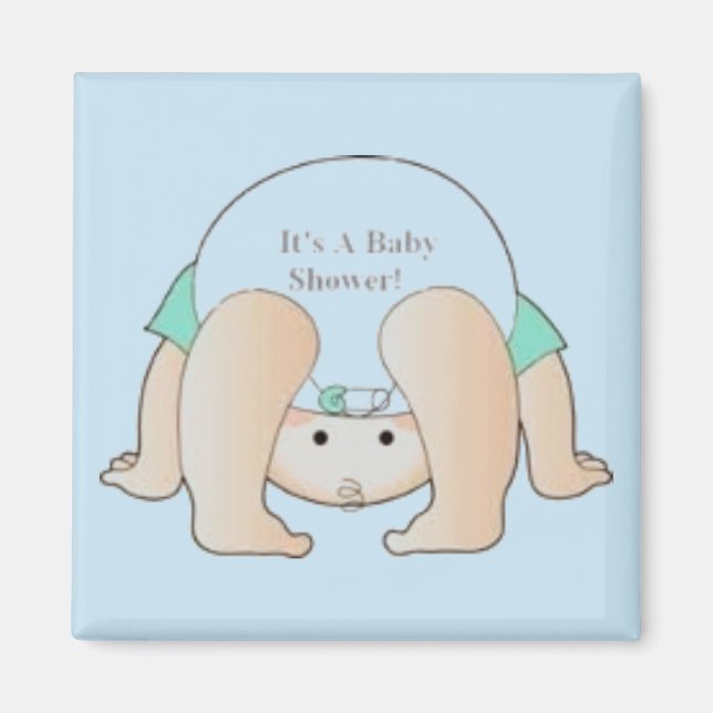 Baby Shower Magnet (Framsidan)