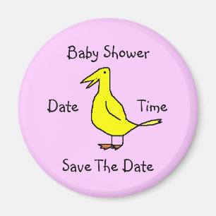Baby shower - magnet