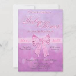 Baby Shower med Bubbles Inbjudningar