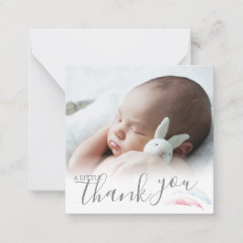 Baby Shower Mini Tack Anteckningskort