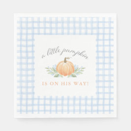 Baby Shower Napkins | Lite Pumpkin Pappersservett