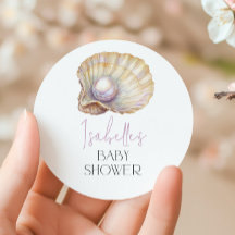 Baby Shower of Little Pearl Ocean Oyster Beach