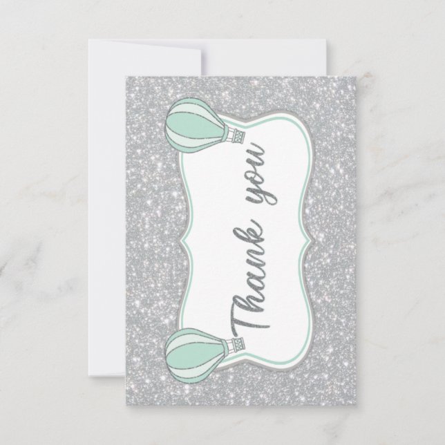 Baby Shower OSA Kort (Framsida)