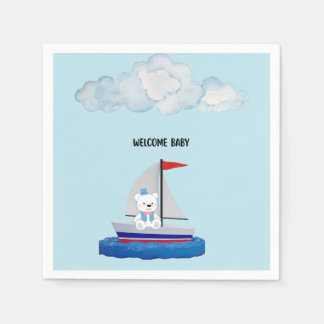 Baby Shower Paper Napkins Pappersservett