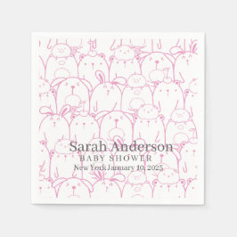 BABY SHOWER PAPPERSSERVETT