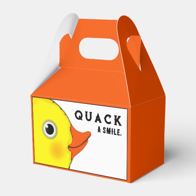 Baby Shower Party Favors Magnet Favor Box Presentaskar (Framsidan Sidan)