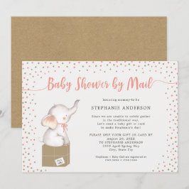 Baby Shower per mail med leveranslåda Inbjudningar