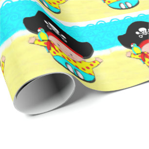 Baby Shower Pirat Gift Presentpapper