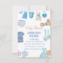 Baby Shower | Pojke Blue