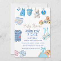 Baby Shower | Pojke Blue