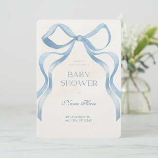 Baby Shower Pojke Inbjudningar