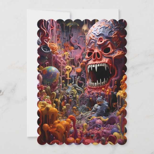 baby shower pour fille inbjudningar (Framsida)