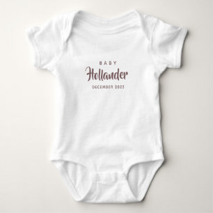 Baby Shower Present Graviditetsannonsering Baby T Shirt