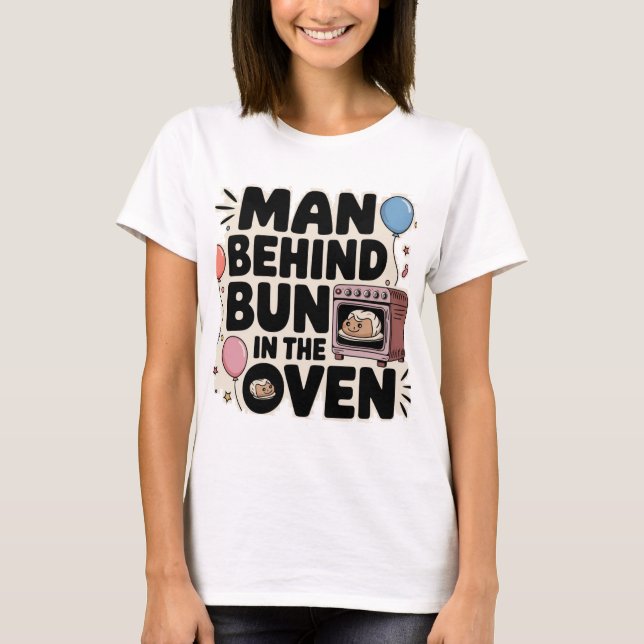 Baby shower present t shirt (Framsida)