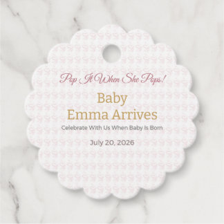 Baby Shower Presentkort | Oh Baby Sophia Gåvor Etiketter