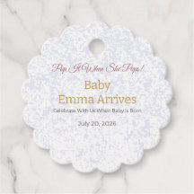 Baby Shower Presentkort | Oh Baby Sophia