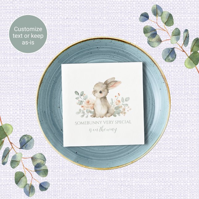 Baby Shower Servetter Kanin Tema Baby Shower (Skapare uppladdad)
