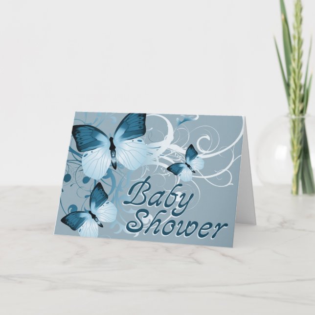 Baby Shower: Smör: Inbjudan (Framsida)