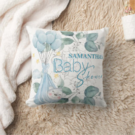 Baby Shower. Spipande Baby Bear Blue. Kudde