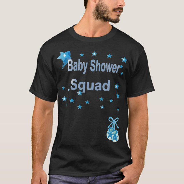 Baby Shower Squad squad -  T Shirt (Framsida)