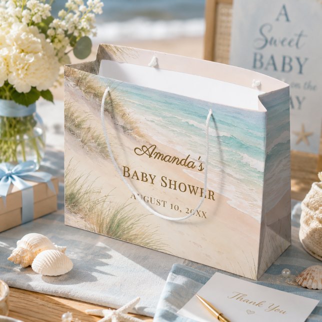 Baby Shower strand kust (Skapare uppladdad)