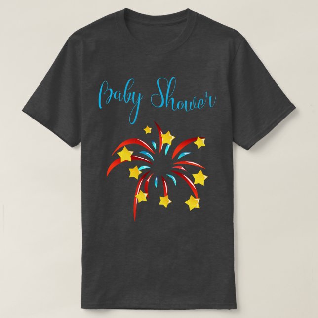 Baby Shower T Shirt (Design framsida)