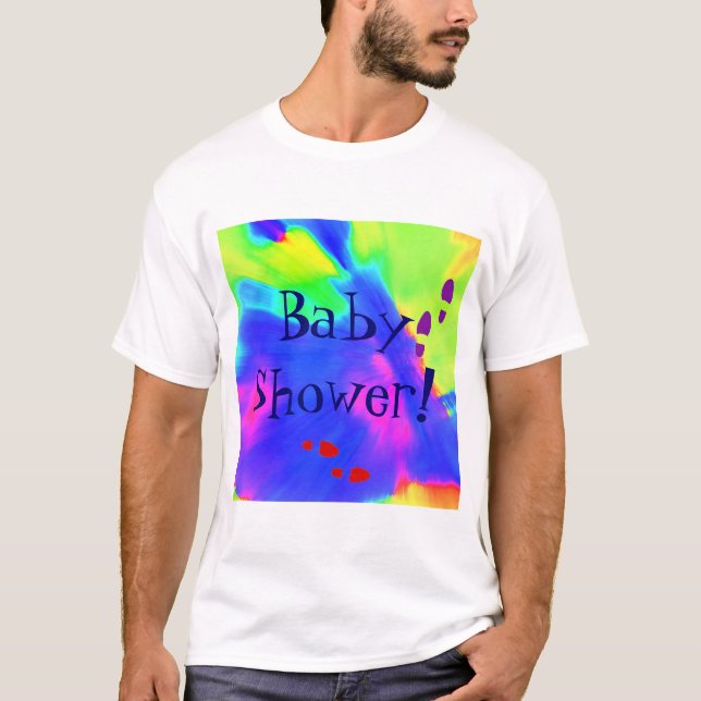 Baby Shower T Shirt (Framsida)