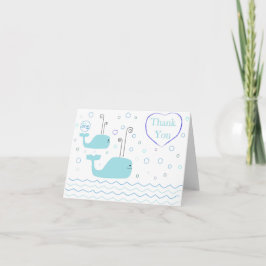 Baby Shower - tack för ditt kort (pojk)