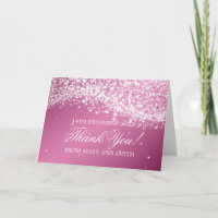 Baby shower tackar dig som Sparkling, vinkar rosor