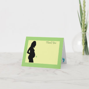 Baby shower tackar dig! tack kort