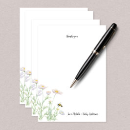 Baby Shower tackkort Card för honungsbin Tack Kort