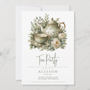 Baby Shower Te Invitation